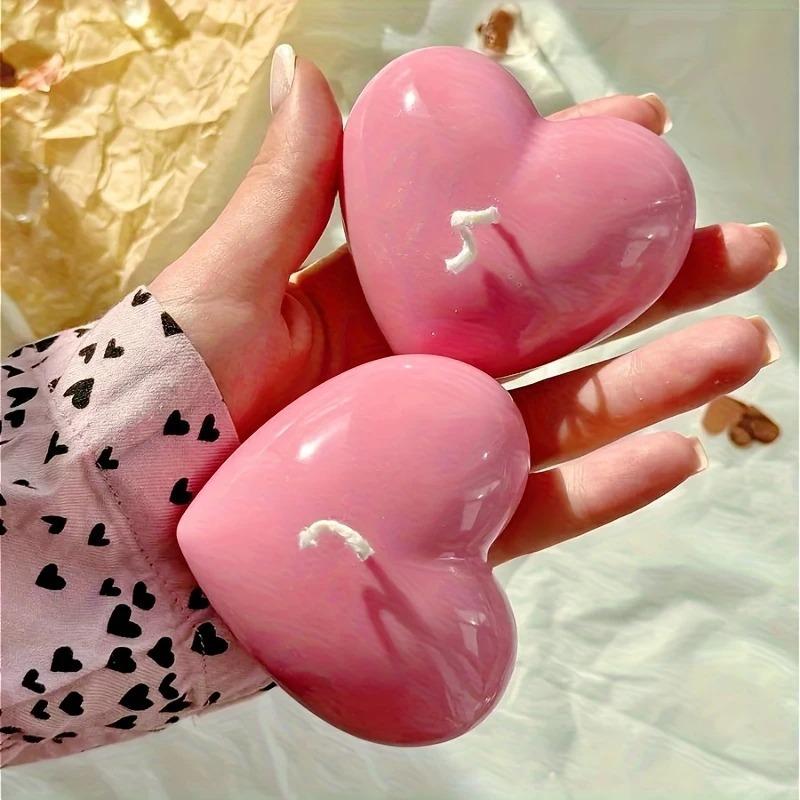 Silikonform Valentinstag Gitter Herz Garn Herz Texturiertes Herz Aromatherapie Kerze Gipsform Für Romantische Heimdekoration