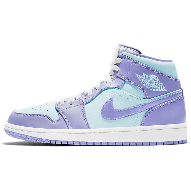 Air Jordan 1 Mid Purple Pulse Men s 554724-500 EU 40.5