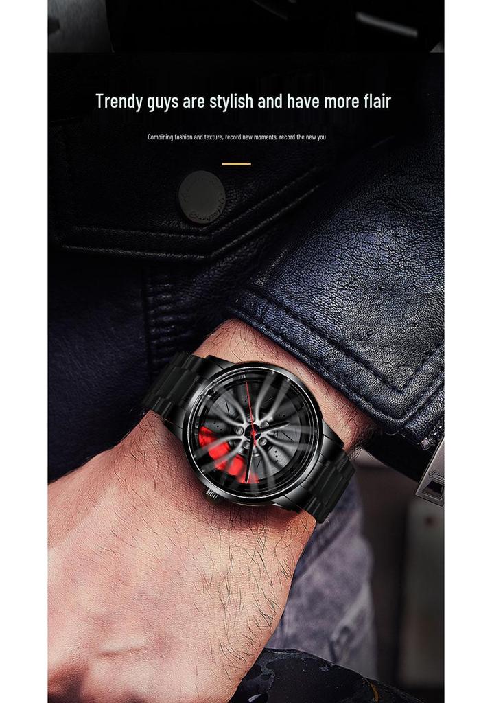 SVJ Men's Quartz Watches - Forged Hollow Design, Hot Selling Hydraulic Model.