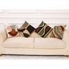 Popular Linen Pillowcase Abstract Geometric Sofa Cushion Cotton Linen Car Pillow