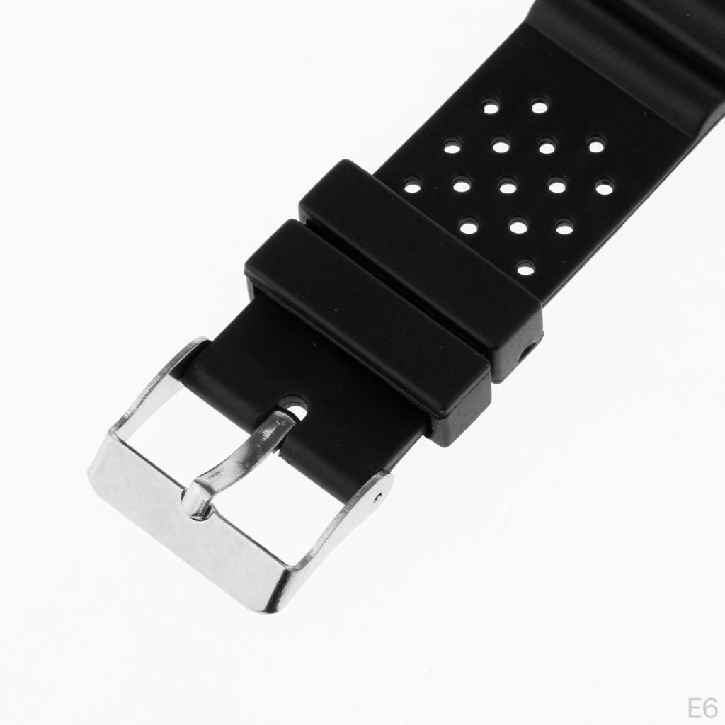 Регулируемый сменный ремешок для водонепроницаемых часов -22 мм 22mm — фото 7
