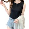 Women's Trendy Loose Spaghetti Strap Cotton Vest – Sleeveless Summer Outerwear Sports Top
