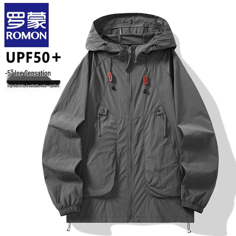 Romons Unisex Ice Silk UPF50+ Sun Protection Jacket