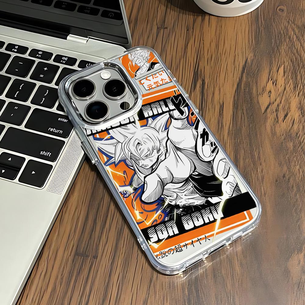 

Anime Saiyans Warrior Gokus Phone Case For IPhone 17e 17 16e 16 15 14 13 12 11 Mini Pro Max X XR XSMAX 8 7 Air Plus Soft Cover iPhone 11