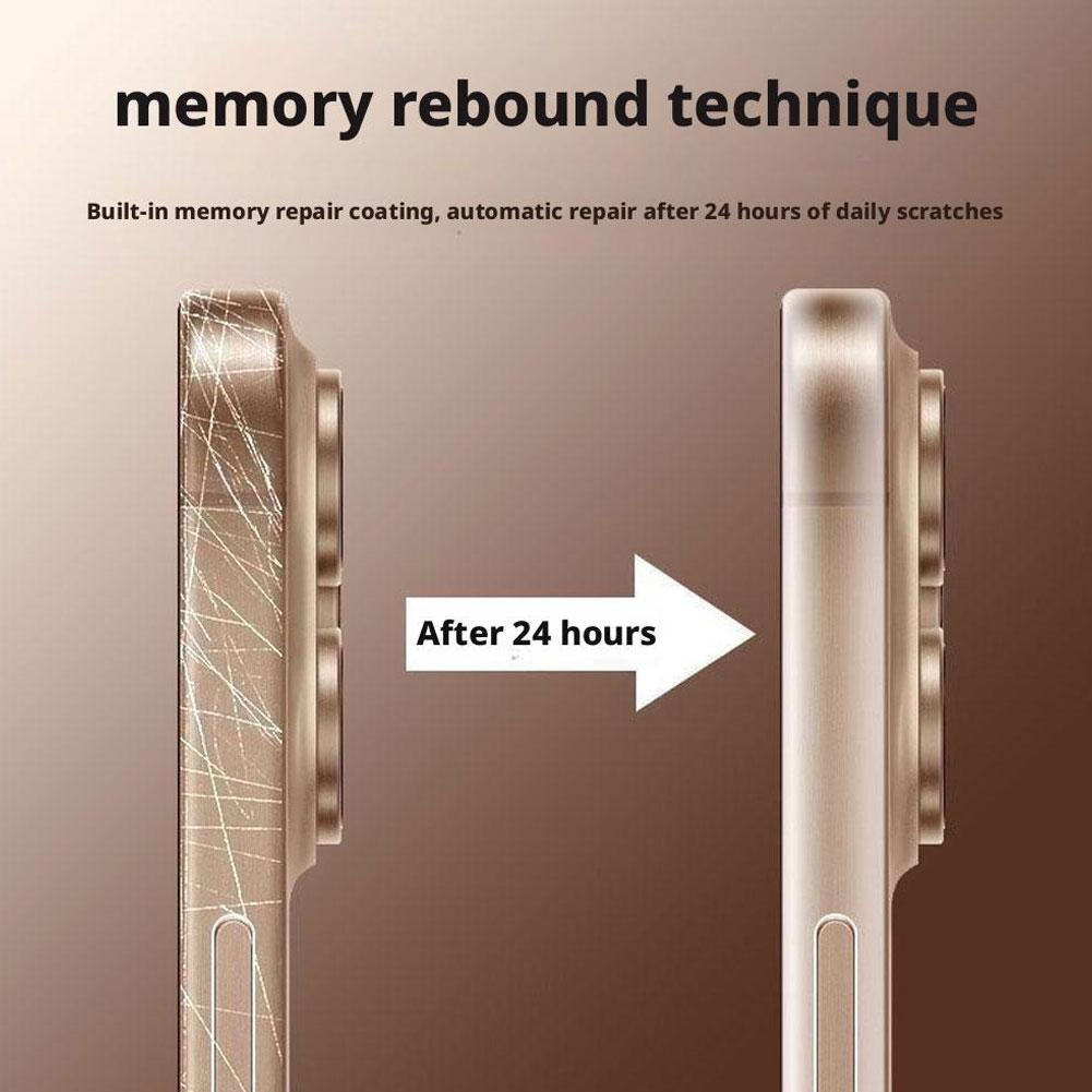 1Set Side Frame Hydrogel Film For iPhone 17 Pro Max Frame Phone Border Film for iPhone17pro Anti-scratch Sticker