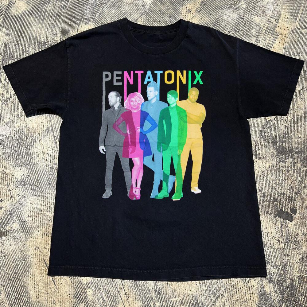 PENTATONIX Band Short Sleeve Cotton T Shirt Full Size S To 5XL