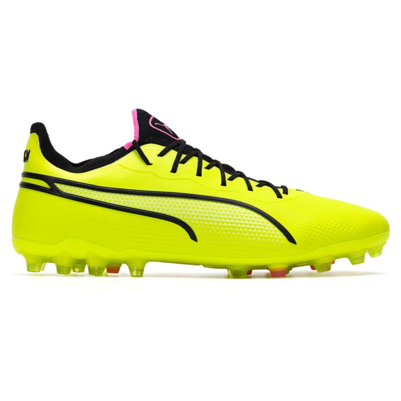 PUMA King Ultimate Mg Football Shoes 'Solar Yellow'