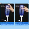 1 Set 500ML Nasal Washer Dust-proof Cover Precise Scale 60-Degree Angle Press Switch Double Nozzle Nose Wash Bottle Yoga Gym Tool