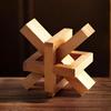 Luban Lock Weicheng Iq Difficulty Wooden Disentanglement Puzzles Brain Teasers Educational Mind Challenge Toys For Kids Adults