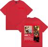 Rapper Yan Block Vacile Album 2025 Graphic T-shirts Men Clothing Fashion Hip Hop T-shirt Male Casual Cotton Short Sleeve T Shirt