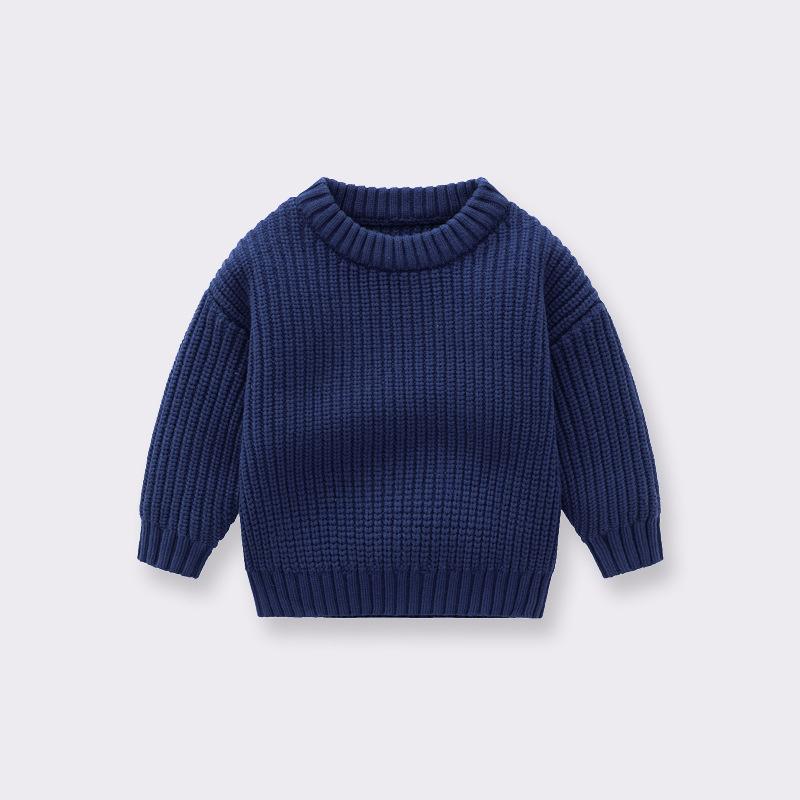 0-6Yrs Baby Boys Girls Knit Sweater Clothes 2025 New Toddler Infant Newborn Knitwear Soft Spring Long Sleeve Baby Pullover Tops