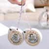 Teardrop Automatic Retractable Health Tape Measure, 1.5M Double-Sided Ruler for Waist & 3D Measurements