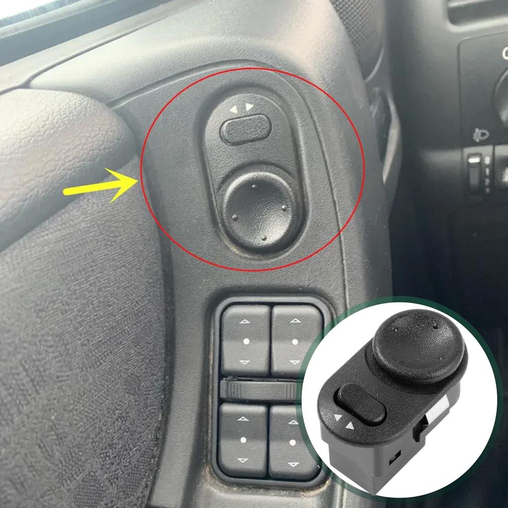 Side Mirror Rear View Mirror Switch Adjust Control Knob for Vauxhall Opel Corsa C Meriva Vectra Zafira A 9226863 9226861 6240487