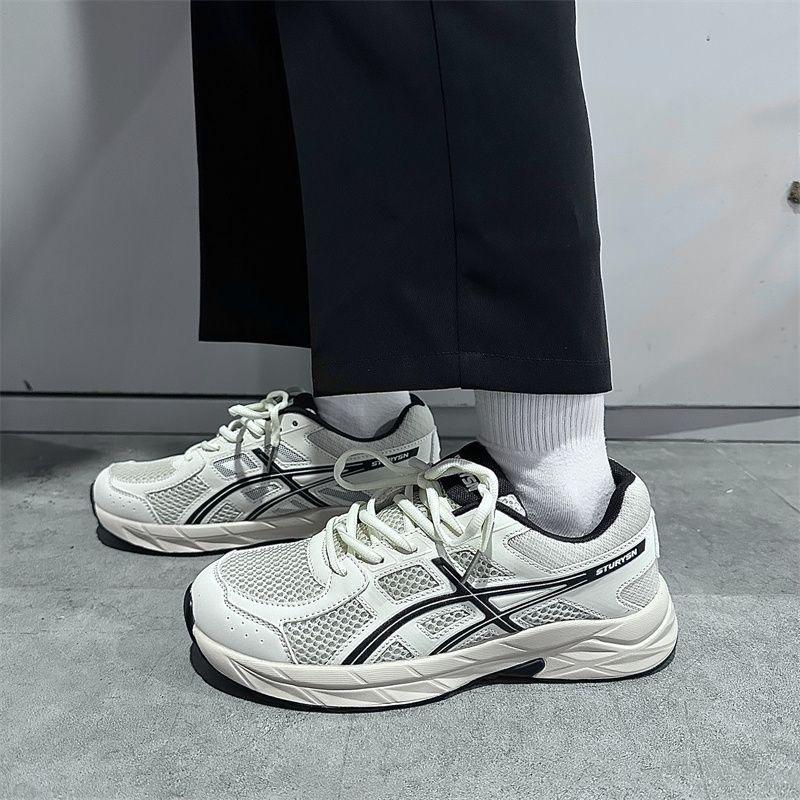 

Korean version of versatile student fashion trend mesh breathable retro street shot men s shoes ins retro niche sports shoes summer 40