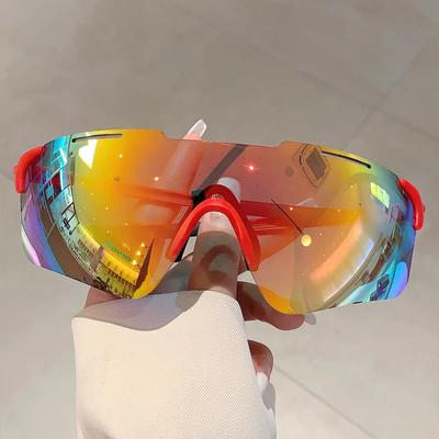 New Outdoor Sport Goggle Women For Men Luxury Brand Designer Sun Glasses Vintage Punk Ski Cycling Windproof Oversized Sunglasses