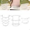 STAND DISPLAY Organizer Stable Crown Displader Supports for The Bride Boublon Hair Haop Shop