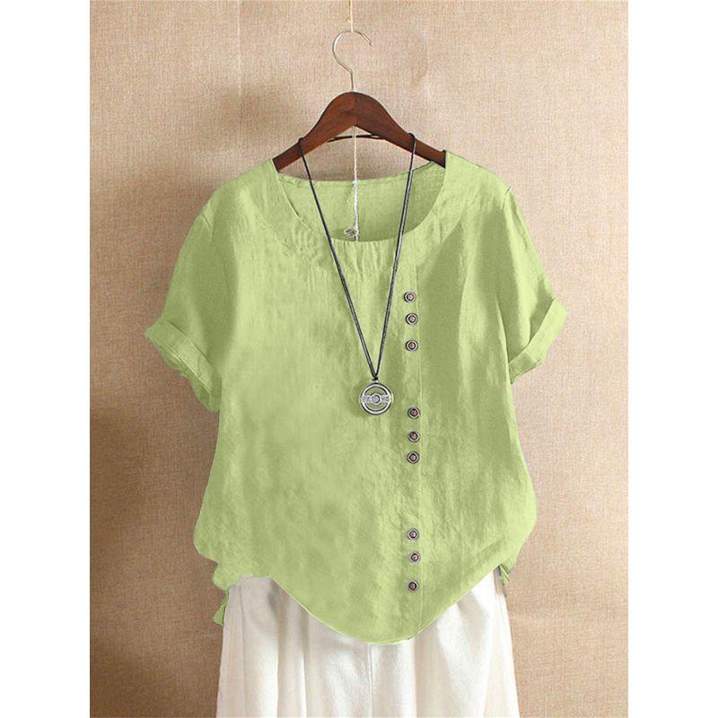 Casual Loose Short Sleeved T-shirt for Women Casual Loose Short Sleeves T-shirt