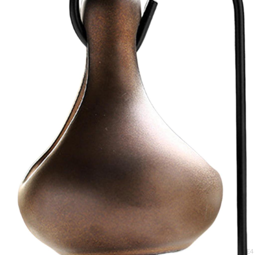 Tealight Candle Holder Tear Drop Oil Warmer SPA Hanging Essential Burner Gray