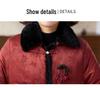 Fashionable Winter Short Cotton Jacket for Mothers 2025: Stylish Mid-Aged and Elderly Women's Plus Velvet Warm Clothing
