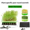 8.5W Plant Heat Mat PVC Leather Plant Warming Mat Indoor USB Warm Hydroponics Heating Pad For Indoor Plants Reptiles