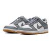 Nike Sneaker Dunk Low GS Grigio Riflettente Bambini Bianco Light-Iron-Ore Gomma-Marrone-Chiaro FV0374-100