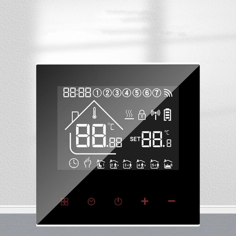 WiFi Thermostat for Electric Underfloor Heating Smart Underfloor Heating Controller Thermostats Simple Installation