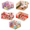 Building Model DIY Kits Paper and Foam Board, Creative Craft, 3D Jigsaw Puzzle Toys for Kids,