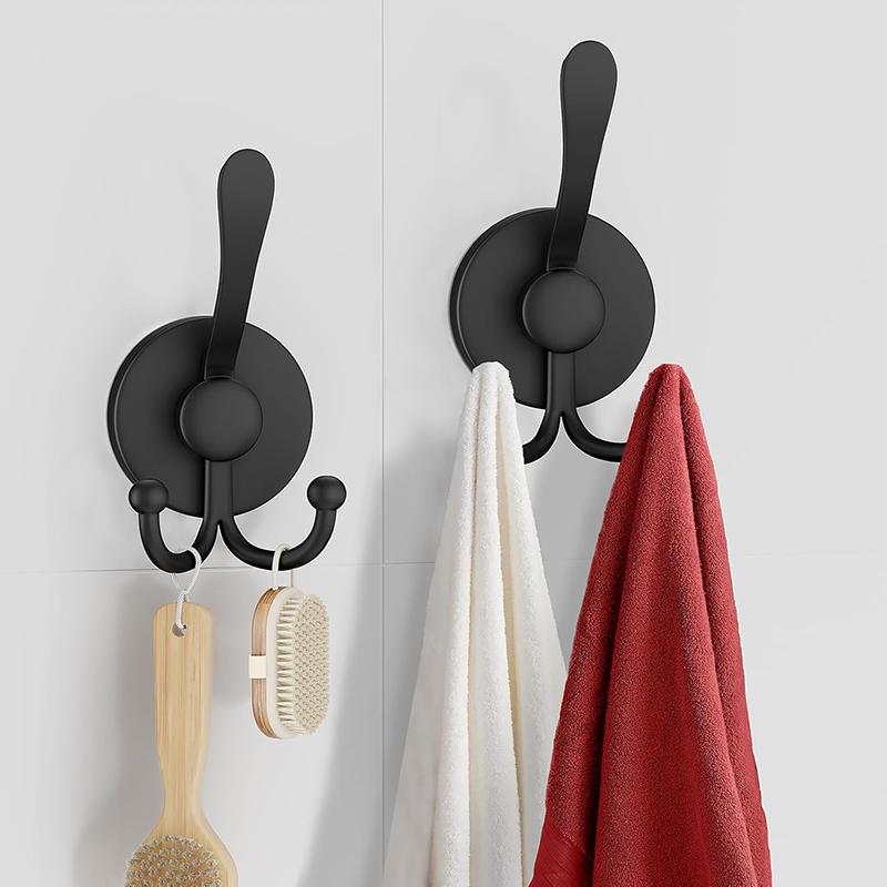 

Suction Cup Hooks, Vacuum Power Heavy Duty Shower Hooks For Inside Shower, No Drill Towel Hooks For Bathroom Wall, Kitchen