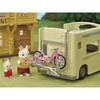 Sylvanian Families Camping Car Toy Set for Ages 3 and Up, ST Mark Certified, Dollhouse Accessory