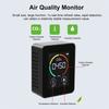 Semiconductor Sensor Carbon Dioxide Detector, Digital Temperature And Humidity Carbon Dioxide Air Quality Detector