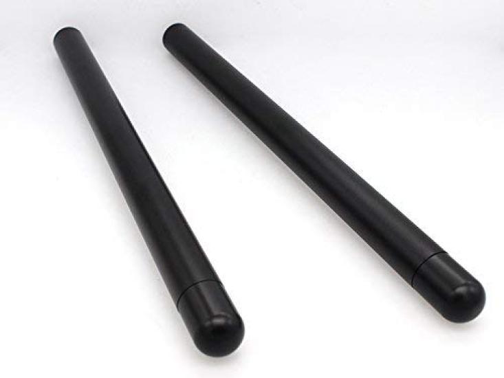 Karun 2 Replacement Fork Tube 22mm Handlebars for Motorcycles Handlebars, Clip-on 7/8 (Black) чёрный