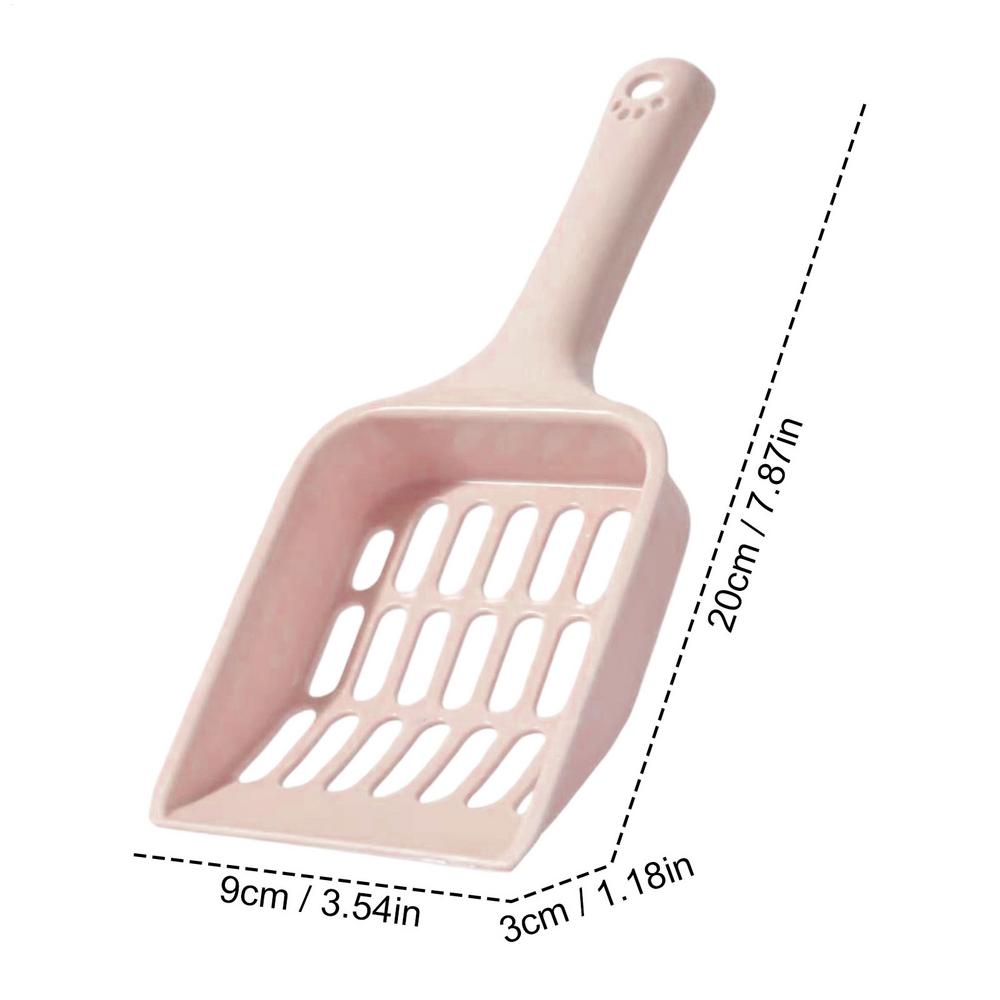 

Cat Litter Scoop pet litter shovel Candy color appearance horizontal handle cat toilet shovel poop pickup Cat cleaning supplie