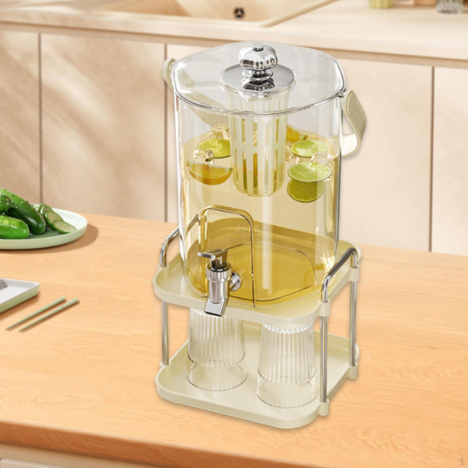 

Контейнер для напитков 5 л с краном, идеально подходит для фруктового чая и лимонада