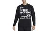 Nike Dri-FIT Letter Print Crew Neck Long Sleeve Sweatshirt DX0903-010