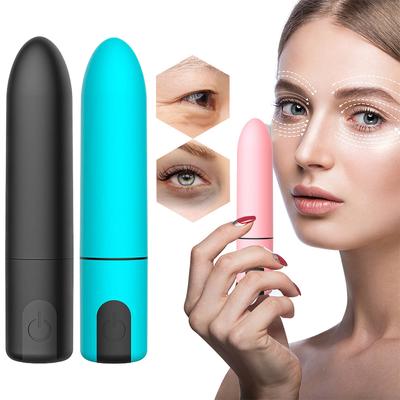 Mini Vibrating Massager Facial And Eye Massage Treatment Promotes Lotion Absorption 10 Modes Small Eye Fatigue Relief Tool