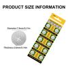 20pcs/10Pcs AG3/736/LR41 Watch Battery Button Coin Cell Button Batteries for Watches Toy, Long Lasts Power Supply