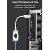 60m USB prodlužovací prodlužovací adaptér Dvoucestný přenosový signálový zesilovač USB Rj45 síťový kabel