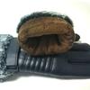 Winter Men's New Hairy Touch Screen Leather Gloves for Outdoor Riding, Cold-proof and Warm, Thickened Rainproof Motorcycle Cotton Gloves