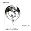 Enamel Dragon Pins for Women Rhinestone Flying Dragons Animal Brooch Banquet Party Backpack Gifts Jewelry Accessories