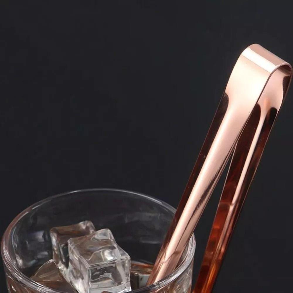 Multifunctional Food Clip 304 Stainless Steel Serving Tongs Barbecue Clip Serrated Ice Cube Clip