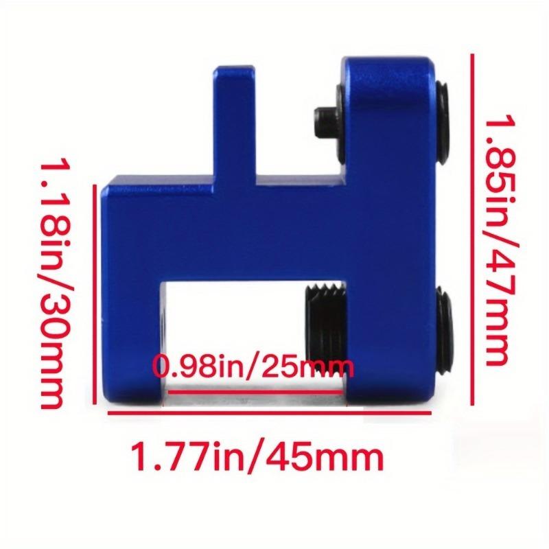Aluminum Master Link Pro Link Chain Press Tool for 520 525 530 Sideplate Motorcycle ATV - Durable Aluminum Construction