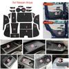 Anti-Slip Gate Slot Mat for Nissan ARIYA 2025 2025 Car Door Groove Pad Cup Holder Interior Accessories Coaster