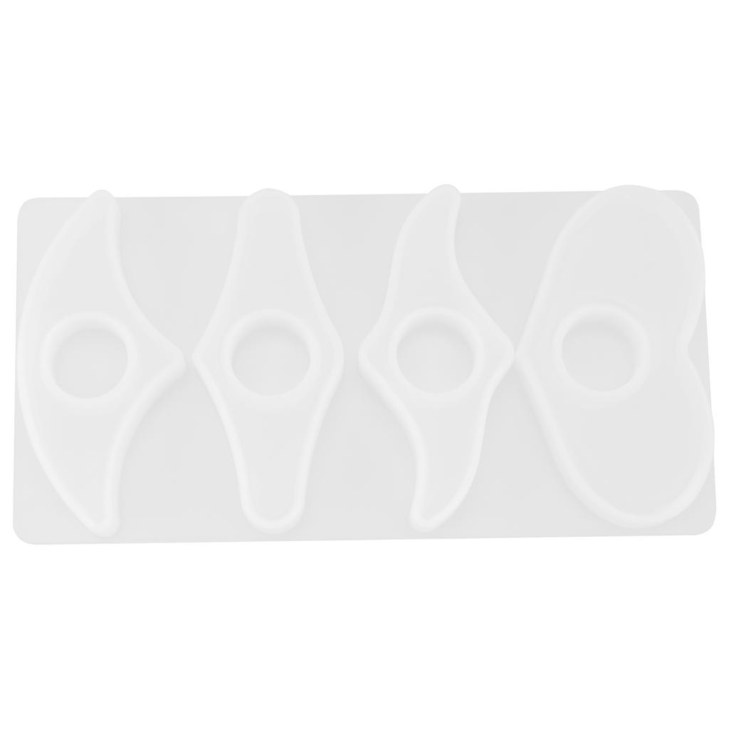 Silicone Resin Mold HandMade Thumb Bookmark Mould DIY Reading Accessories Gifts for Teacher Readers