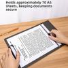New Portable Foldable Folders Versatile A4 To A5 File Contract Folders Organize Artifacts Test Paper Storage Tool