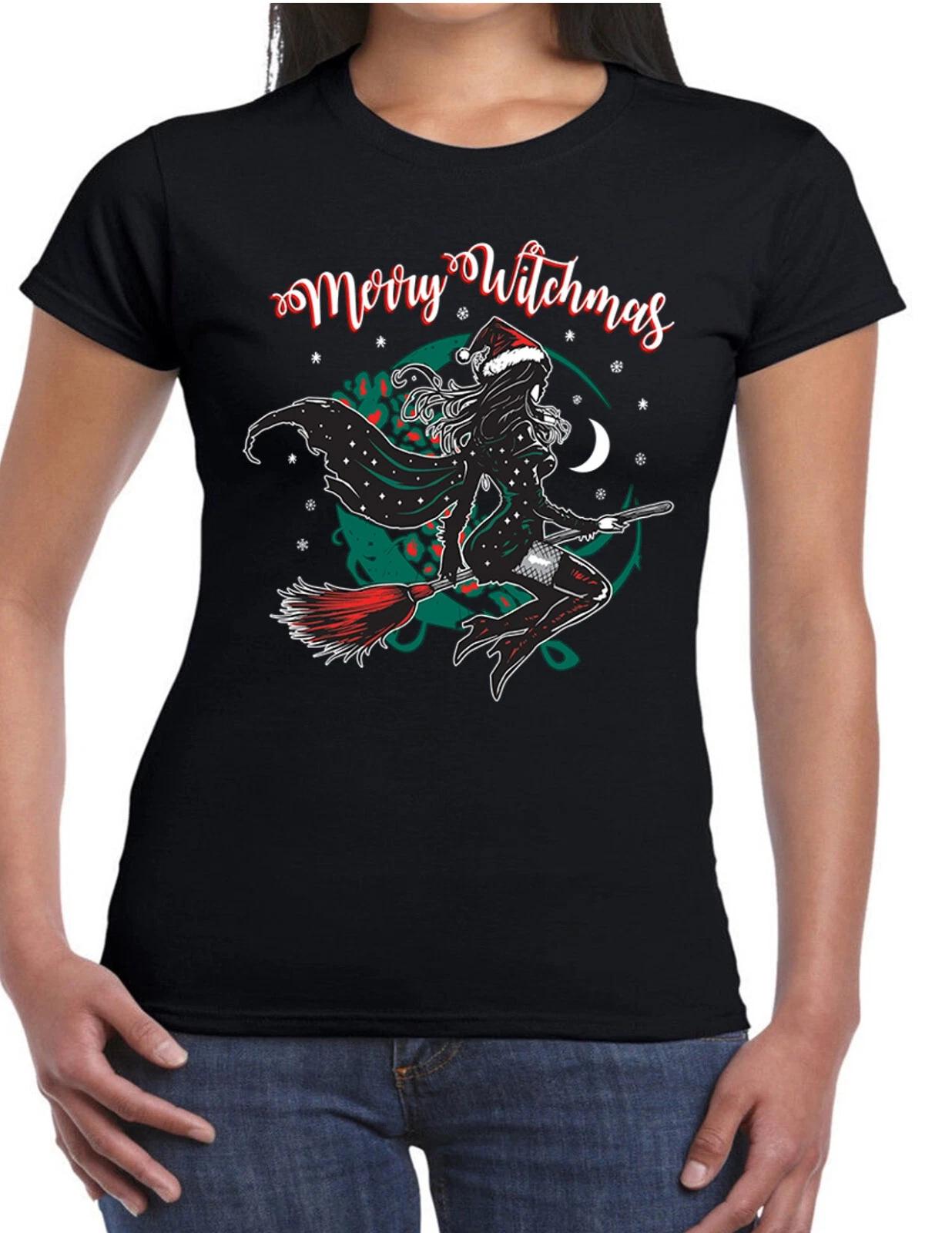 Merry Witchmas Witches Merry Christmas Tee T shirt 3XL