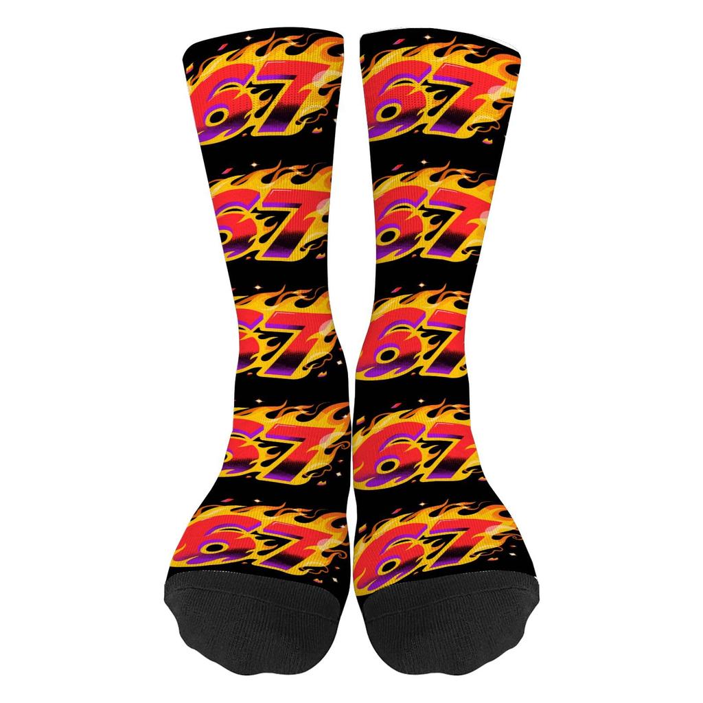 Modische, warme und interessante Socken mit sechs oder sieben Designs für Oma