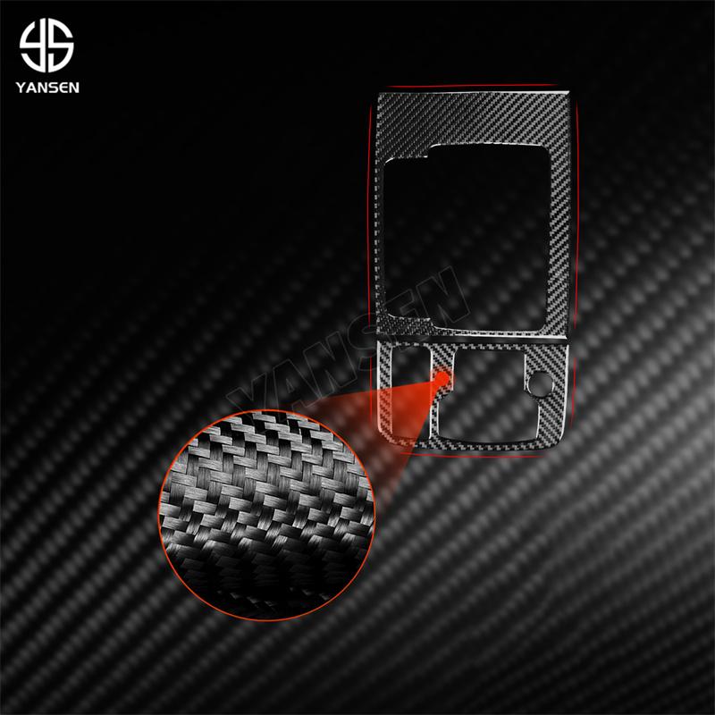 Gear Shift Panel Decoration Cover Sticker Decal Carbon Fiber Sticker for Mazda CX5 2013 2014 2015 2016 Car Interior Accessories