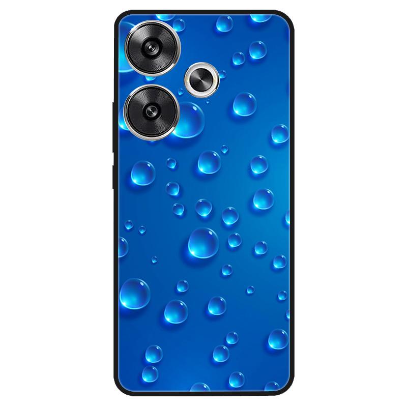 For Xiaomi Poco M6 4G Case Shockproof Soft Silicone TPU Bumper for Poco M6 4G Cover PocoM6 4G 2024 Lovely Luxury Cartoon Fundas