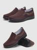 Men's Old Beijing Cloth Shoes: Breathable, Comfortable, Soft-Soled, Lightweight, Ideal for Spring/Autumn, Large Sizes for Middle-Aged & Elderly.