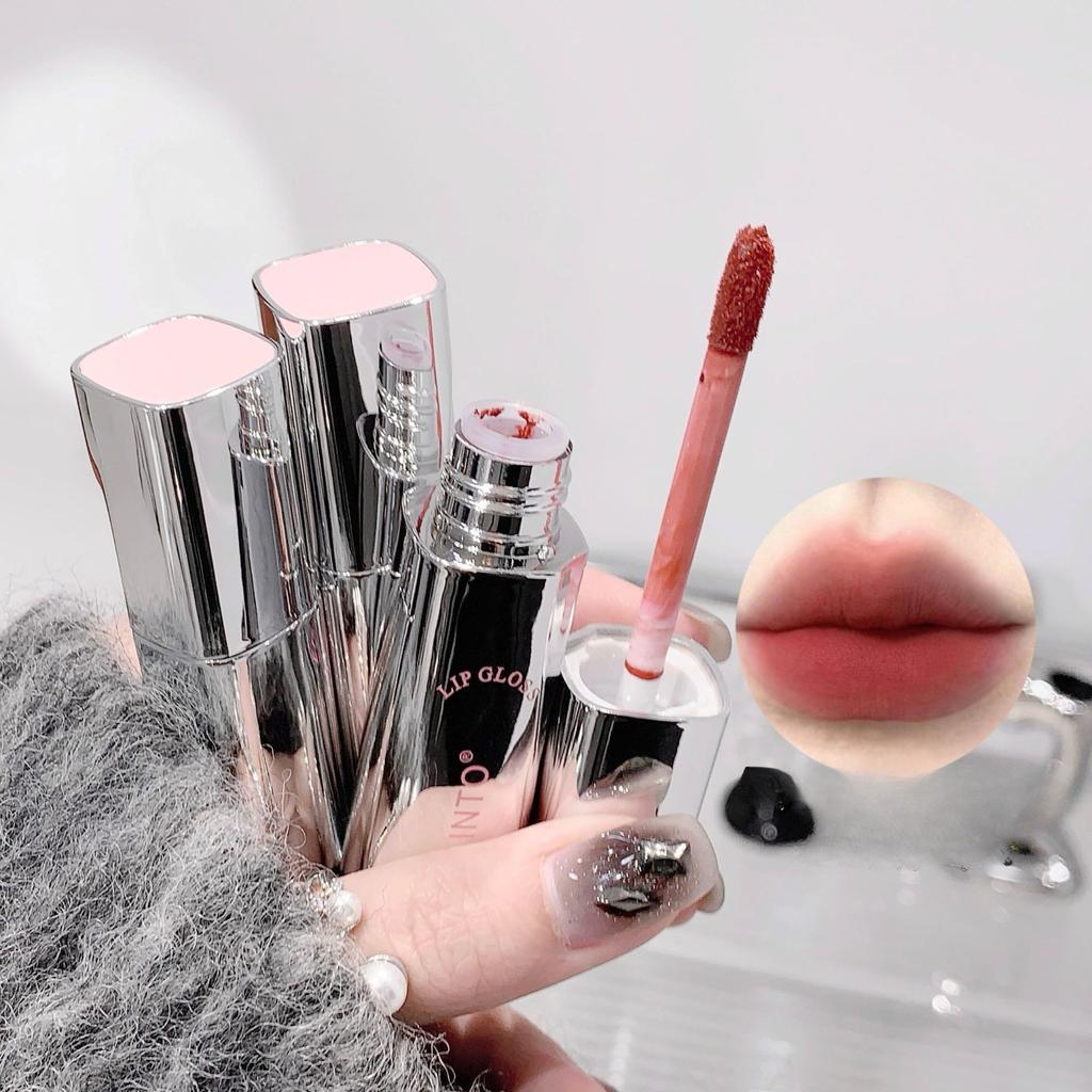 Thrilling Velvet Matte Lip Glaze, Matte Matte, Long-lasting Color, Soft Matte Lip Mud, Not Easy To Stick To the Cup, Whitening Lipstick